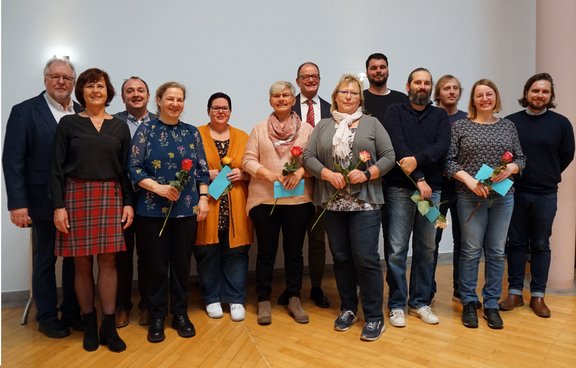 Mitarbeiterehrung: Diakonisches Werk Kulmbach